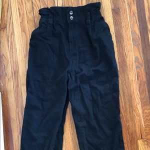 Urban outfitters black high waisted pants.